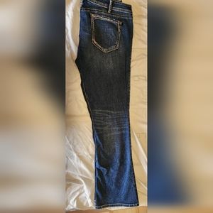 Womens Silver Jeans Elyse Slim Boot size 33x31